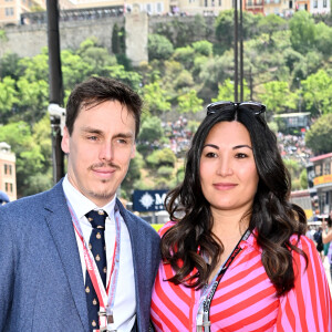 Louis Ducruet et sa femme Marie lors du 80ᵉ Grand Prix de Monaco de Formule 1 à Monaco le 28 mai 2023.
© Bruno Bebert/Bestimage