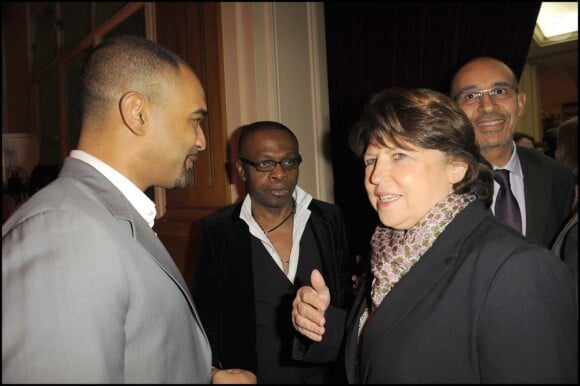 Martine Aubry au dîner SOS Racisme, à Paris le 1er mars 2010 !