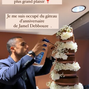 Anniversaire de Jamel Debbouze, une surprise de Melissa Theuriau et un gâteau de Yazid Ichemrahen