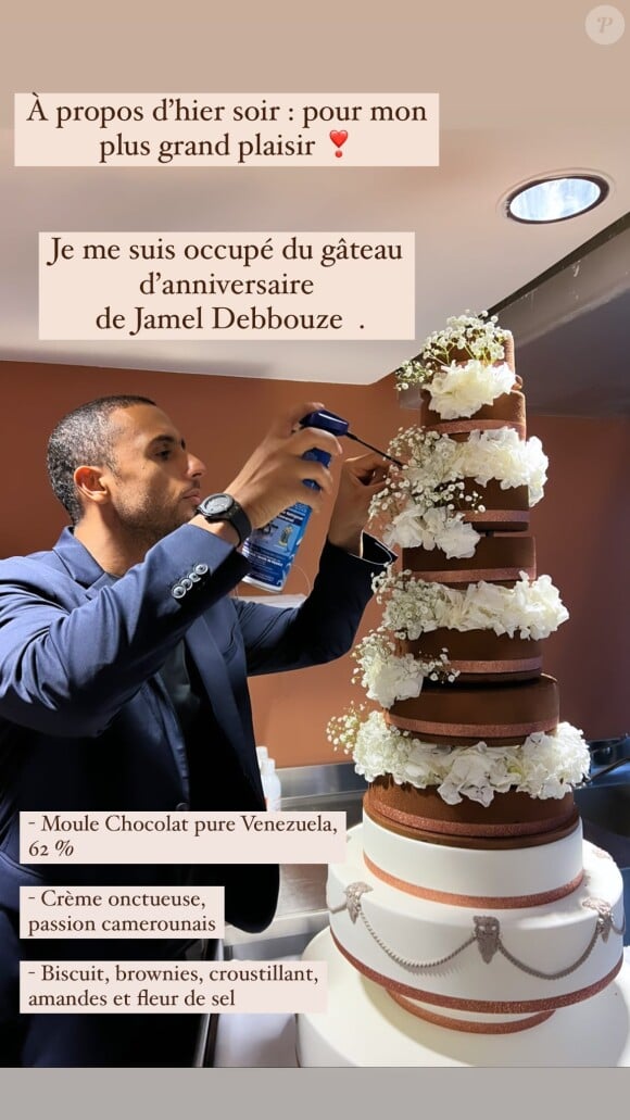 Anniversaire de Jamel Debbouze, une surprise de Melissa Theuriau et un gâteau de Yazid Ichemrahen