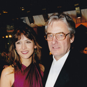 Andrzej Zulawski et Sophie Marceau à la Nuit des Césars le 6 mars 1999.