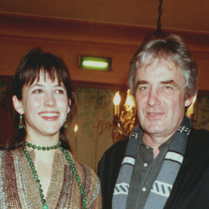 Sophie Marceau et le cinéaste Andrzej Zulawski à la 1ère du film "Chamanka"