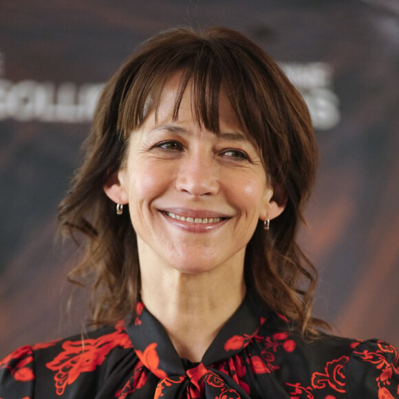 Sophie Marceau au photocall du film "Tout s'est bien passé" à l'hôtel "Barcelo Torre" à Madrid, le 27 janvier 2022. 