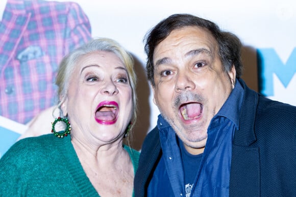 Josiane Balasko, Didier Bourdon lors de l'avant-première du film "Mes très chers enfants" au cinéma UGC Bercy à Paris le 13 décembre 2021. © Veeren / Bestimage 