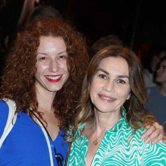 Exclusif - Marie-Clotilde Ramos Ibanez and Valerie Kaprisky lors du vernissage de l'exposition du photographe de plateau Christophe Brachet 'Les Coulisses du Cinema' organisé par Five Eyes Production au Buddha Bar à Paris, France le 19 juin 2023.