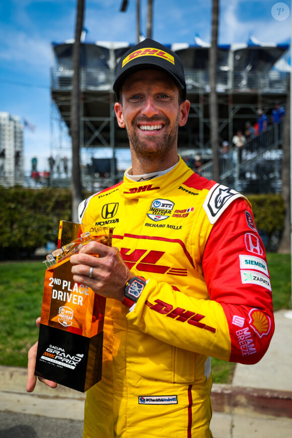 Le pilote australien Will Power s'en est violemment pris à lui après les essais du week-end dernier
 
Romain Grosjean termine second du "Acura Grand Prix de Long Beach" en IndyCar, le 16 avril 2023.