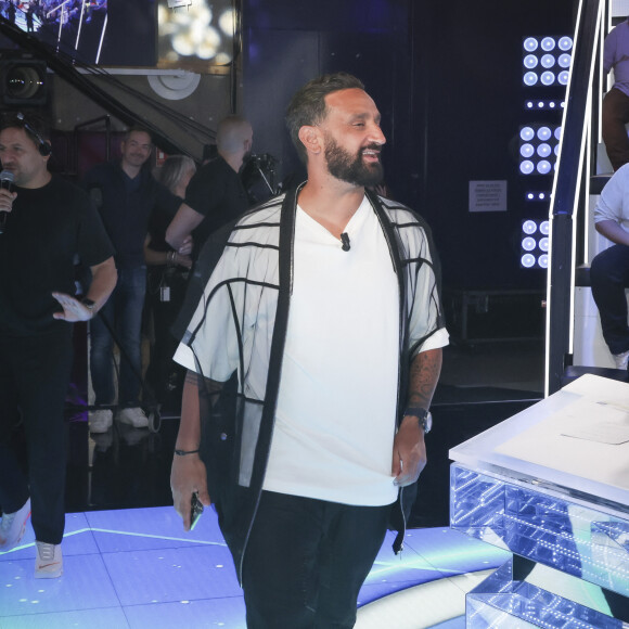 Exclusif - Cyril Hanouna sur le plateau de l'émission TPMP (Touche Pas à Mon Poste) présentée par C.Hanouna et diffusée en direct sur C8 à Paris, France, le 31 mai 2023. © Jack Tribeca/Bestimage 
