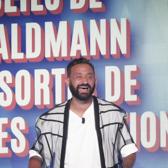 Exclusif - Cyril Hanouna sur le plateau de l'émission TPMP (Touche Pas à Mon Poste) présentée par C.Hanouna et diffusée en direct sur C8 à Paris, France, le 31 mai 2023. © Jack Tribeca/Bestimage 