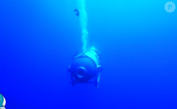 Un sous-marin a disparu dans la zone du Titanic. @ TF1