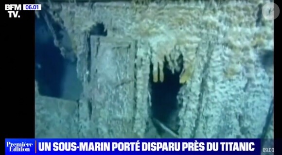 Un sous-marin a disparu dans la zone du Titanic. @ BFMTV
