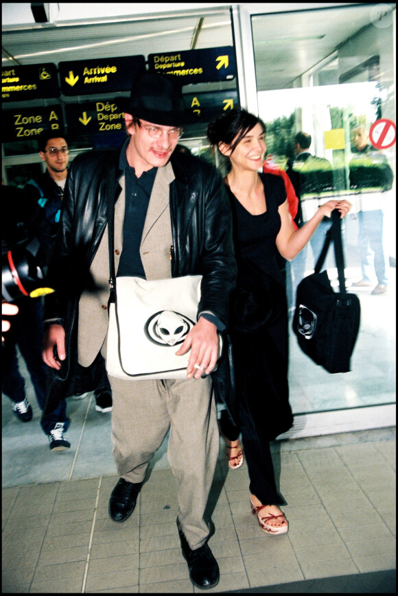 Archives - Guillaume Depardieu et Clotilde Courau, 50e Festival de Cannes en 1997.