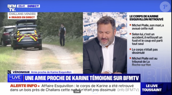 Capture d'écran de BFMTV