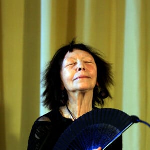 Brigitte Fontaine - Remise de la médaille de vermeil de la ville de Paris en 2012