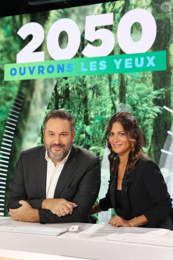 Bruce Toussaint et Aurelie Casse en novembre 2022