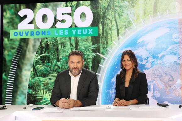 Bruce Toussaint et Aurelie Casse en novembre 2022