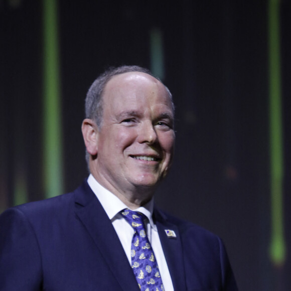 Le prince Albert II de Monaco lors de la cérémonie d'ouverture du 62ème Festival de Télévision de Monte-Carlo, à Monaco, le 16 juin 2023. © Denis Guignebourg/BestImage 