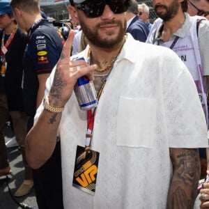 Neymar - People sur la grille de départ lors du 80ème Grand Prix de Monaco de Formule 1 à Monaco le 28 mai 2023. © Olivier Huitel/Pool Monaco