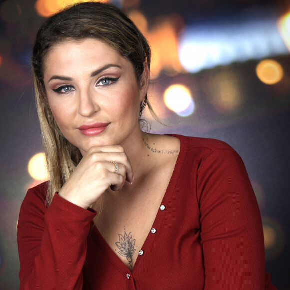 Portrait de Amandine Pellissard lors de l'enregistrement de l'émission "Chez Jordan". Le 7 septembre 2022 © Cédric Perrin / Bestimage