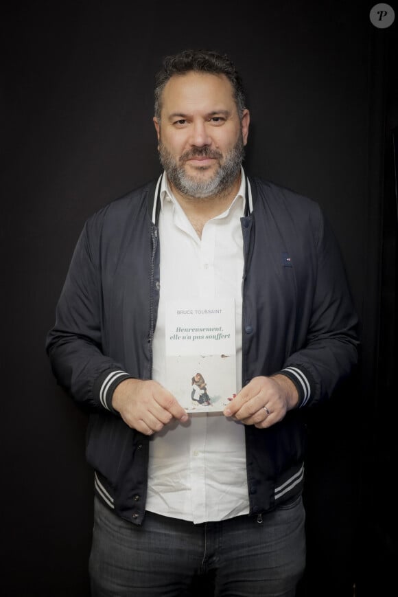 Exclusif - Bruce Toussaint - Backstage de l'enregistrement de l'émission de S.Nadjar sur Radio J à Paris. Le 25 avril 2023 © Jack Tribeca / Bestimage