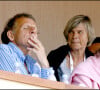 Véronique Poivre d'Arvor est décédée à l'âge de 81 ans.
Patrick Poivre d'Arvor et sa femme Véronique - Demi-finale du masters de tennis de Monte-Carlo.