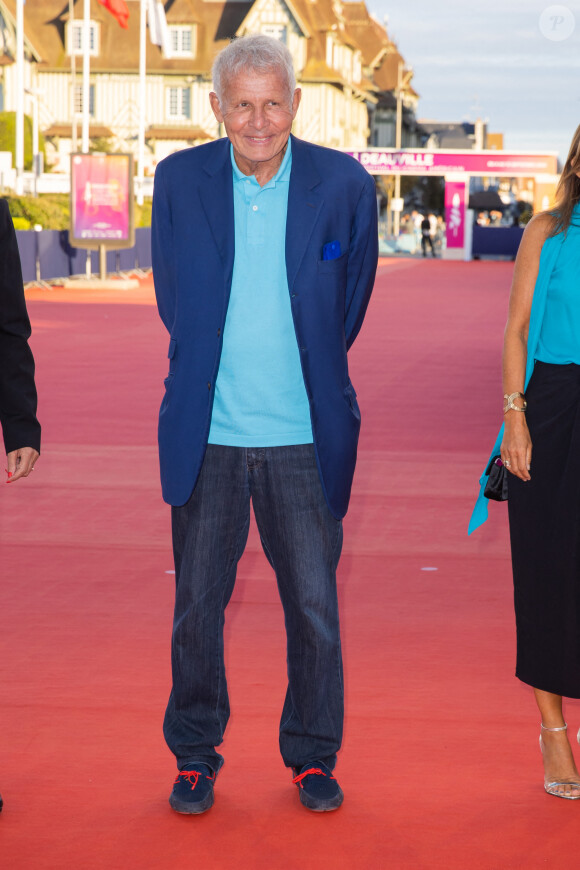 Patrick Poivre d'Arvor (PPDA) - Première du film "Resistance" lors du 46ème Festival du Cinéma Américain de Deauville. Le 9 septembre 2020 © Olivier Borde / Bestimage 