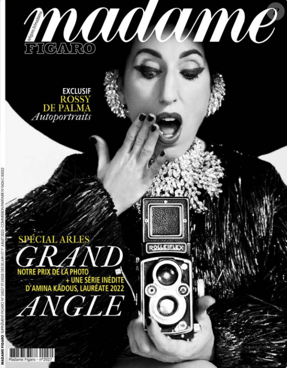 Rossy de Palma en couverture du magazine "Madame Figaro", numéro du 30 juin 2023.