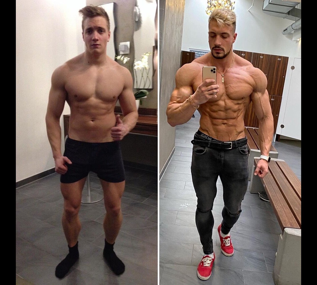 Photo : Le bodybuildeur et influenceur allemand Jo Lindnern, plus connu  sous le nom de Joesthetics, est mort vendredi 30 juin 2023 dun anévrisme à  lâge de 30 ans. - Purepeople