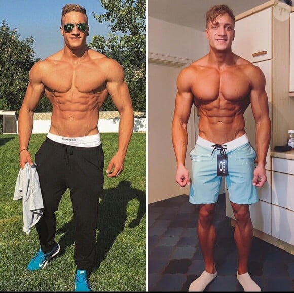 Le bodybuildeur et influenceur allemand Jo Lindnern, plus connu sous le nom de Joesthetics, sur Instagram.