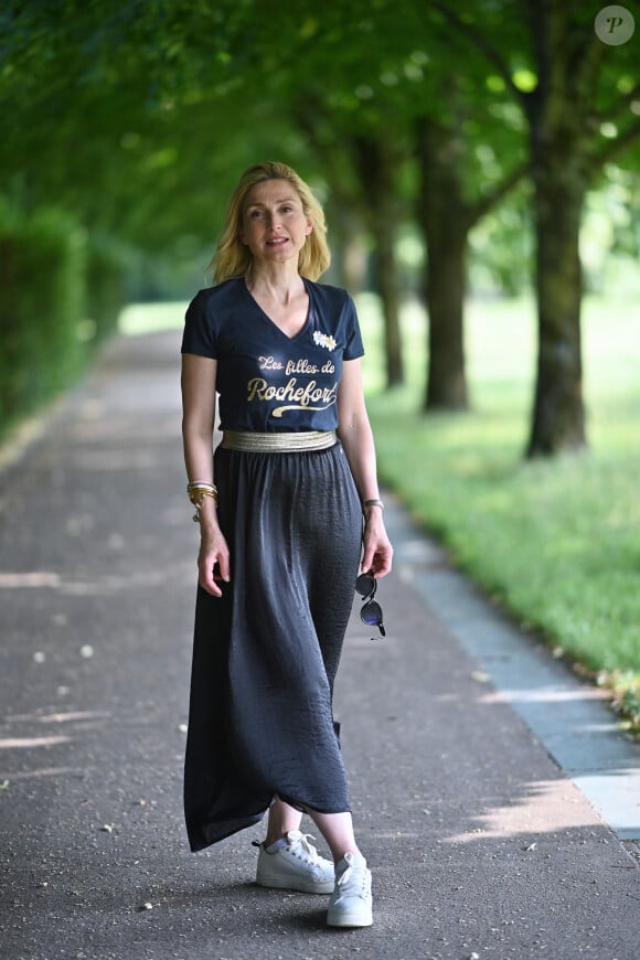 Rendez-vous avec Julie Gayet en marge du festival Soeurs Jumelles, Rencontre de la musique et de l'image à Rochefort le 28 juin 2023. © Franck Castel / Bestimage 