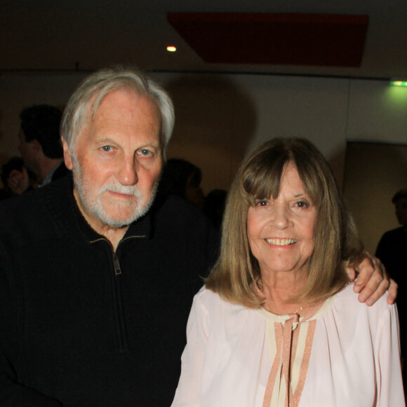 Exclusif - Jean-Jacques Debout - Chantal Goya fête son anniversaire (80 ans) après son dernier concert au Palais des Congrès à Paris le 9 octobre 2022. © Baldini / Bestimage