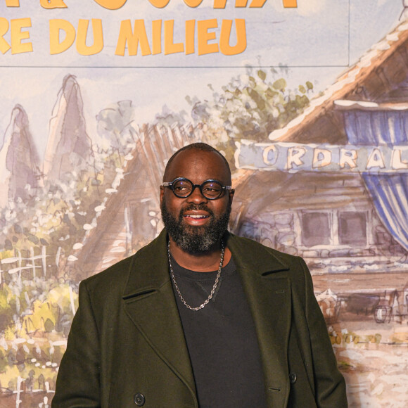 Issa Doumbia à l'avant-première du film "Asterix et Obelix: L'Empire du Milieu" au cinéma Pathé La Joliette à Marseille, France, le 28 janvier 2023. © Jean-René Santini/Bestimage