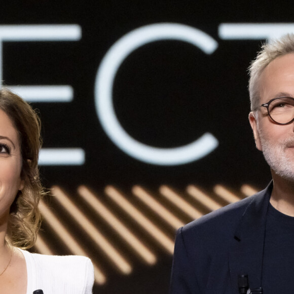 Exclusif - Léa Salamé, Laurent Ruquier - Enregistrement de l'émission "On Est En Direct (OEED)", présentée par L.Ruquier et L.Salamé, et diffusée en direct le 5 mars sur France 2 © Jack Tribeca / Bestimage