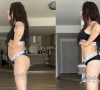 "J'ai pris 22 kg pour ma grossesse, je faisais 85 kg et j'en fais aujourd'hui 63, j'ai donc reperdu les 22 kg."
Shanna Kress dévoile sa transformation physique sur Instagram.