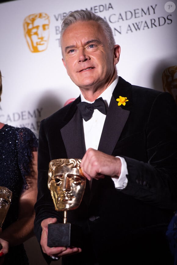 Huw Edwards - Virgin Media BAFTA TV awards au Royal Festival Hall de Londres. Le 12 mai 2019. @ Matt Crossick/PA Wire