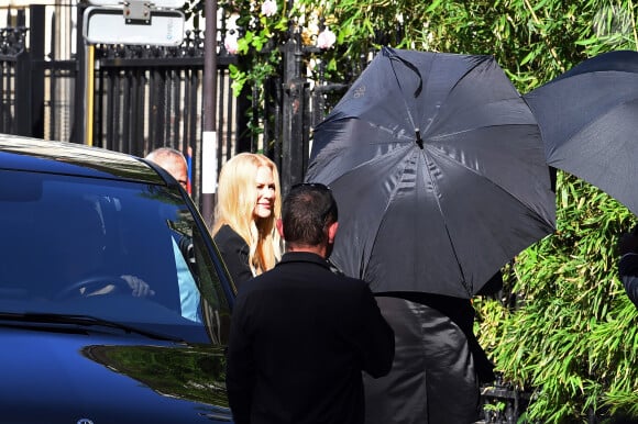 Nicole Kidman - Les célébrités arrivent à la réception du mariage de Zoe Kravitz et Karl Glusman dans la maison de Lenny Kravitz à Paris, France, le 29 juin 2019. 