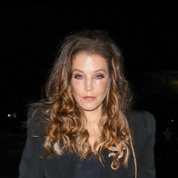 Exclusif - Lisa Marie Presley assiste à la célébration de l'anniversaire d'Elvis à West Hollywood le 8 janvier 2023.