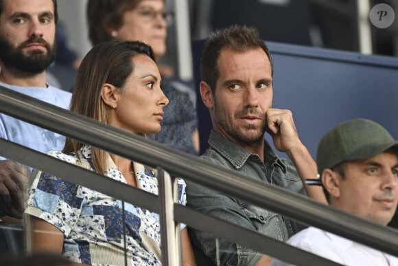 Richard Gasquet - People au match PSG - Montpellier (5-2) au Parc des Princes à Paris le 13 août 2022. © JB Autissier / Panoramic / Bestimage