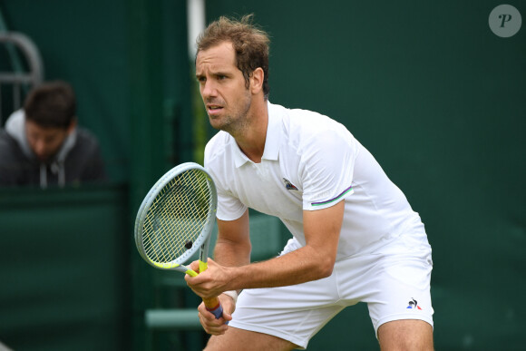 Richard Gasquet lors du tournoi de tennis Wimbledon 2022, le 30 juin 2022.