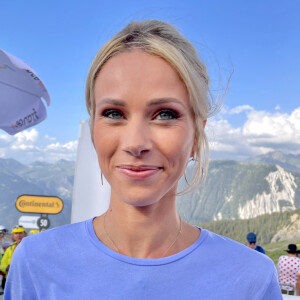 Marion Rousse - Plateau de Vélo Club lors de la 17ème étape du Tour de France 2023 à Courchevel le 19 juillet 2023. © Fabien Faure/Bestimage