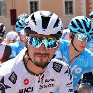 Julian Alaphilippe - Première étape du Tour cycliste de l'Ain, entre Châtillon-sur-Chalaronne et Val-Revermont, le 9 août 2022. © Laurent Sanson / Panoramic / Bestimage