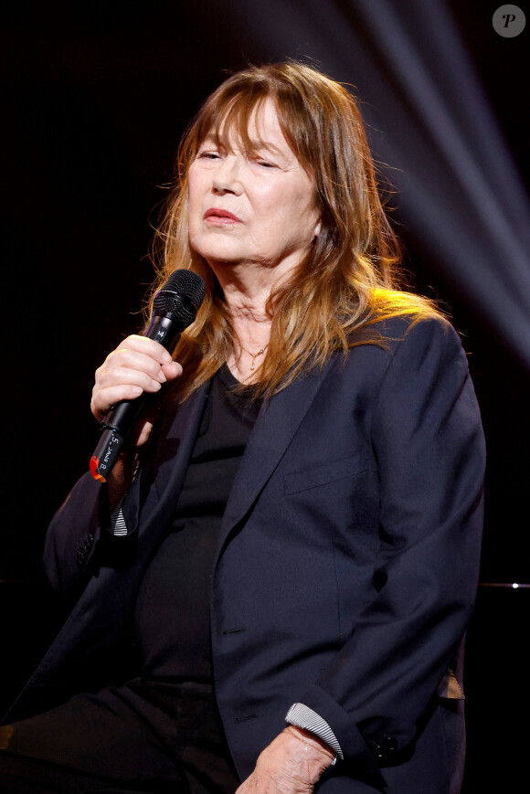 Jane Birkin - Emission spéciale "Unis pour l'Ukraine" à la Maison de la Radio et de la Musique, diffusée en direct sur France 2 © Cyril Moreau / Jack Tribeca / Bestimage 