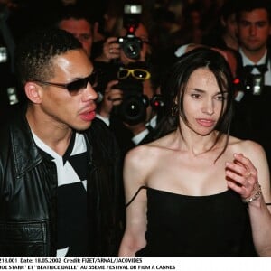 Une sacrée histoire !
Béatrice Dalle et JoeyStarr à Cannes en 2002