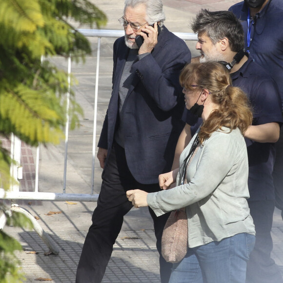 Exclusif - Alors que Robert De Niro est en tournage pour la série "Nada" à Buenos Aires en Argentine, sa compagne Tiffany Chen et sa fille Helen Grace visitent la ville le 6 mai 2022. 