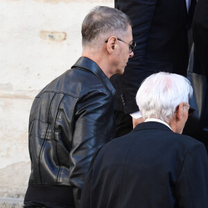 Etienne Daho - Arrivées des célébrités aux obsèques de Jane Birkin en l'église Saint-Roch à Paris. Le 24 juillet 2023 © Jacovides-KD Niko / Bestimage 