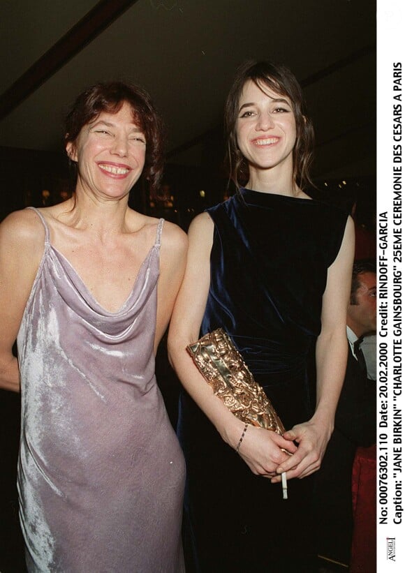 Charlotte Gainsbourg et Jane Birkin - 25ème Cérémonie des Césars