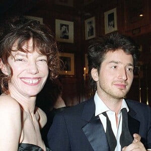 Jane Birkin, Edouard Baer et Lou Doillon - Cérémonie des Césars 2001