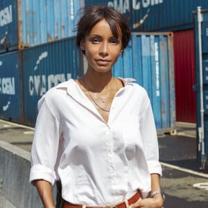 Exclusif - Sonia Rolland sur le tournage de la saison 2 de la série "Tropiques criminels" en Martinique, qui sera diffusée à partir du 19 février 2021 sur France 2. Juillet 2020 © Sylvie Castioni / Bestimage 