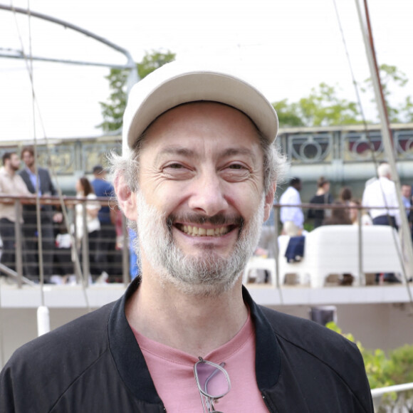 Vincent Desagnat - 9ème Trophée de la Pétanque gastronomique au Port Yacht Marina à Paris. Le 29 juin 2023 © Christophe Aubert via Bestimage