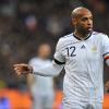 Thierry Henry lors du match amical de l'équipe de France face à l'Espagne