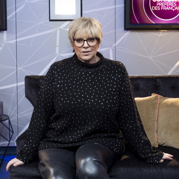 Toutefois, Laurence Boccolini devrait continuer à s'illustrer au sein de France Télévisions. Et c'est Jarry qui lui succède !
Exclusif - Laurence Boccolini - Backstage de l'enregistrement de l'émission "Les comiques préférés des français" au Palais des Sports (Dôme de Paris) à Paris, qui sera diffusée le 17 avril sur France 2 © Pierre Perusseau / Bestimage 